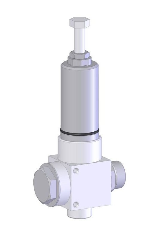 Схематическое изображение клапана типа КПТ